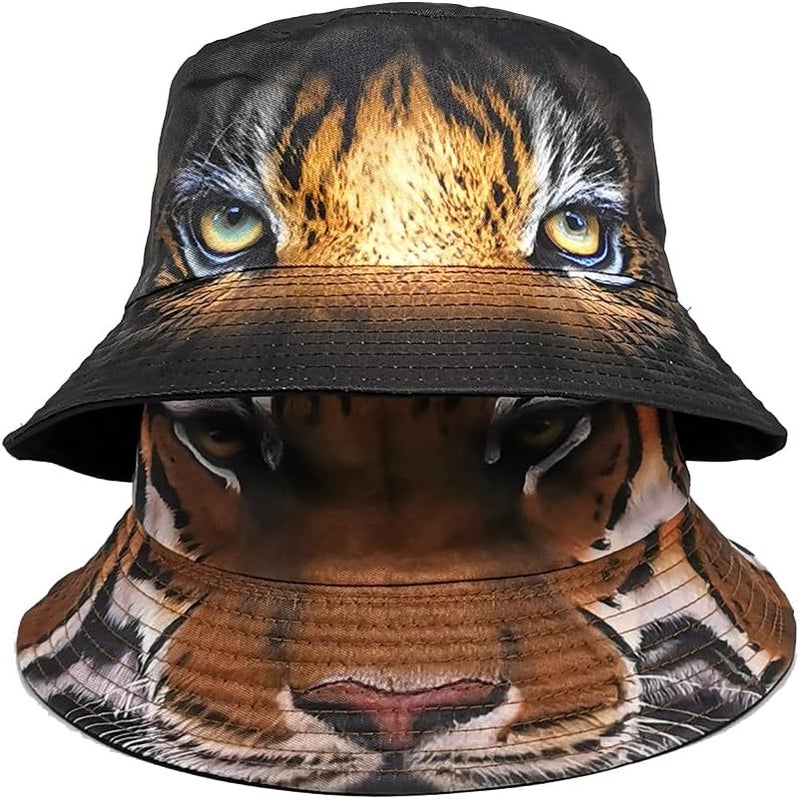 CNUSER Bucket Hat for Women Men,Travel Sun Beach Cap,Unisex Fishing Outdoor Boonie - Image 5